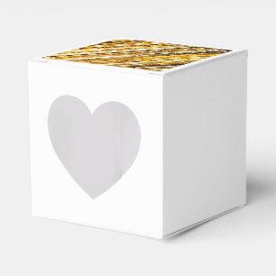 Falln Shimmering Gold Foil Favour Box
