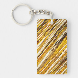 Falln Shimmering Gold Foil Key Ring