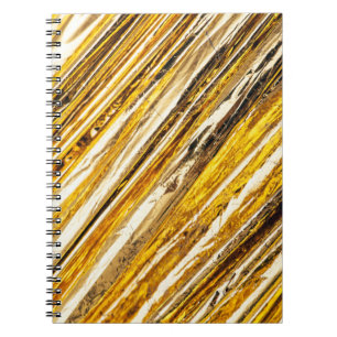 Falln Shimmering Gold Foil Notebook