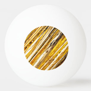 Falln Shimmering Gold Foil Ping Pong Ball