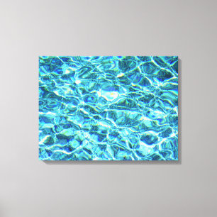 Falln Shimmering Water Canvas Print