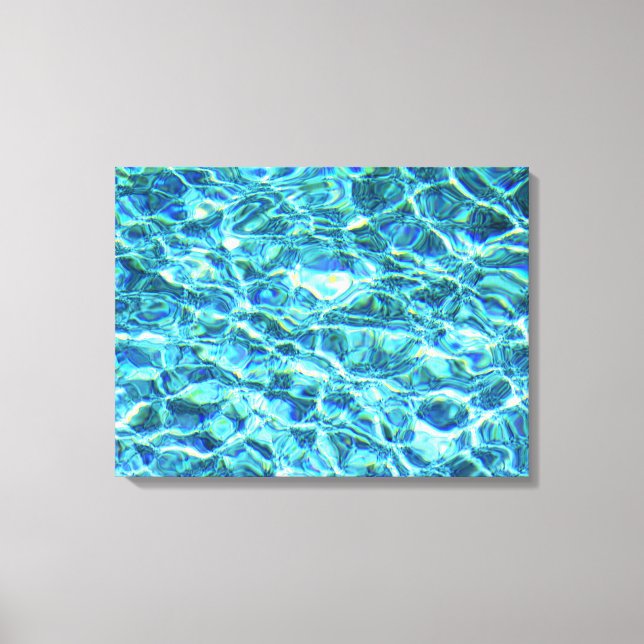 Falln Shimmering Water Canvas Print (Front)