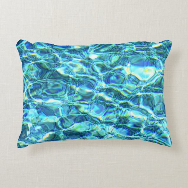 Falln Shimmering Water Decorative Cushion (Front)