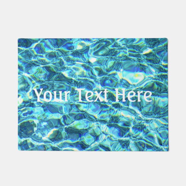 Falln Shimmering Water Doormat (Front)