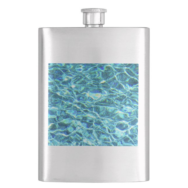 Falln Shimmering Water Hip Flask (Front)
