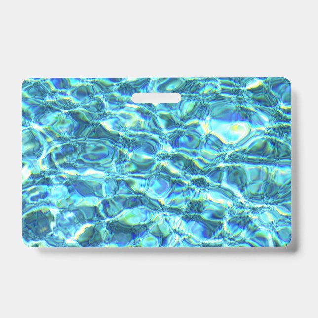 Falln Shimmering Water ID Badge (Front)