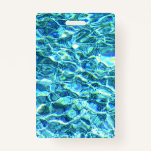 Falln Shimmering Water ID Badge