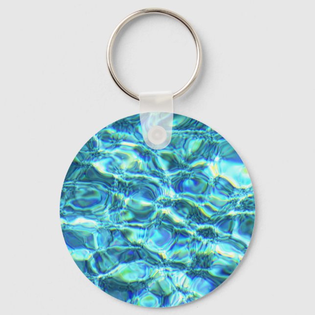 Falln Shimmering Water Key Ring (Front)