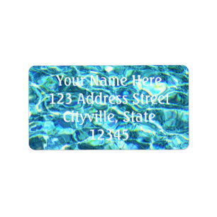 Falln Shimmering Water Label