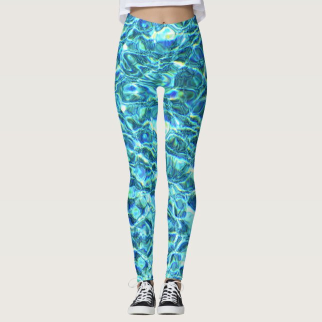 Falln Shimmering Water Leggings (Front)