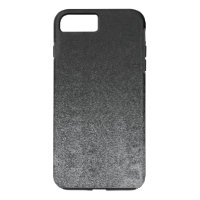 Falln Silver & Black Glitter Gradient