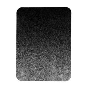 Falln Silver & Black Glitter Gradient Magnet