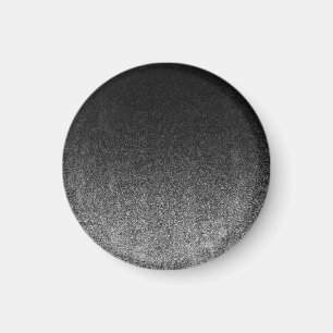 Falln Silver & Black Glitter Gradient Magnet