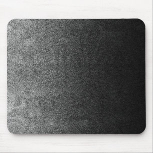 Falln Silver & Black Glitter Gradient Mouse Mat