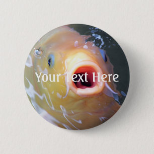 Falln Singing Ghost Koi 6 Cm Round Badge