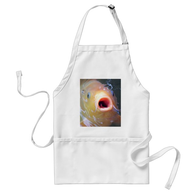 Falln Singing Ghost Koi Standard Apron (Front)