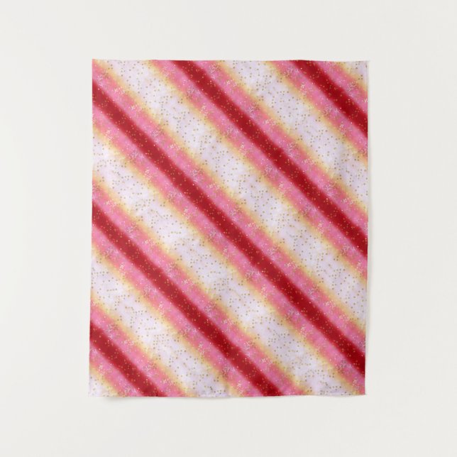 Falln Sunrise Sakura Tapestry (Front)