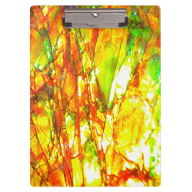 Falln Sunset Ammolite Clipboard (Front)
