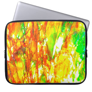 Falln Sunset Ammolite Laptop Sleeve