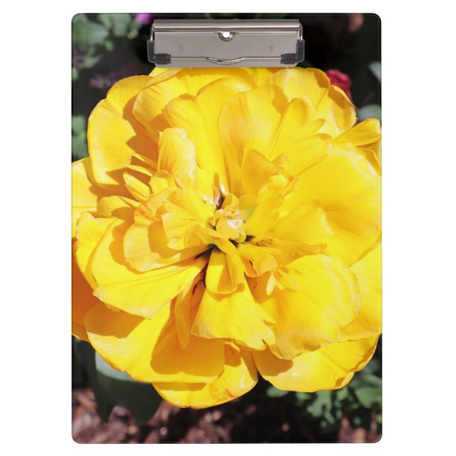Falln Sunshine Floral Clipboard (Front)
