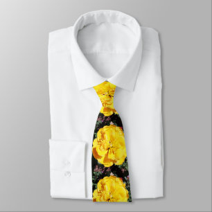 Falln Sunshine Floral Tie