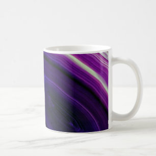 Falln Swirled Purple Geode Coffee Mug