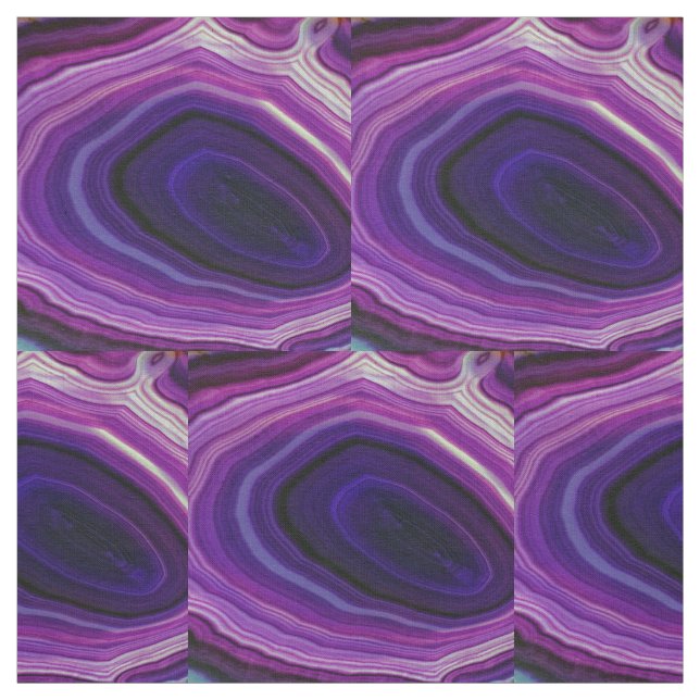 Falln Swirled Purple Geode Fabric (Swatch)