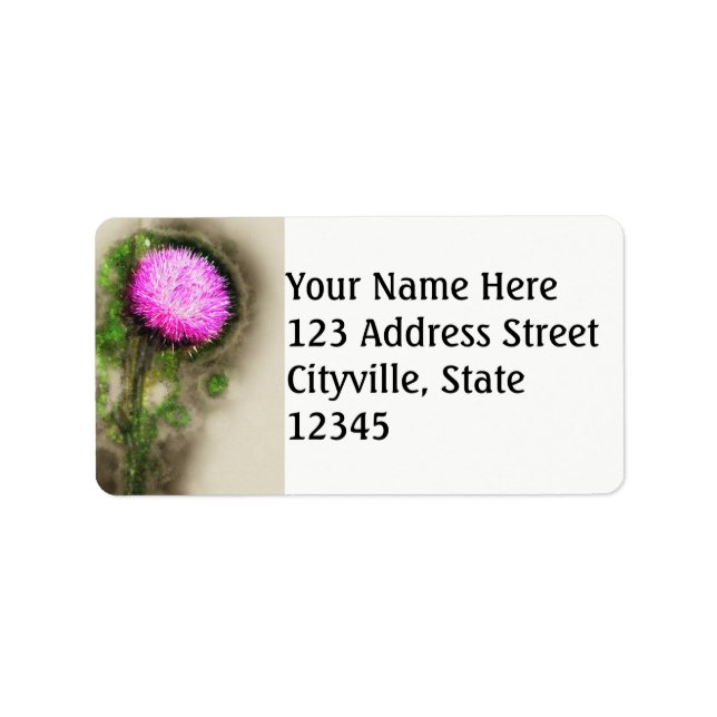 Falln Thistle Magic Label (Front)