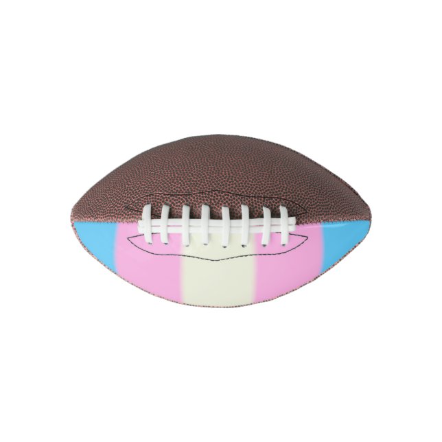 Falln Transgender Pride Flag American Football (Front)