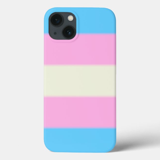 Falln Transgender Pride Flag Case-Mate iPhone Case (Back)