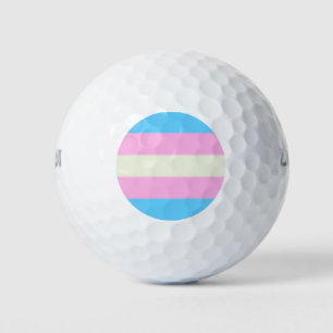 Falln Transgender Pride Flag Golf Balls