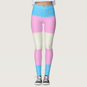 Falln Transgender Pride Flag Leggings