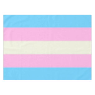 Falln Transgender Pride Flag Tablecloth