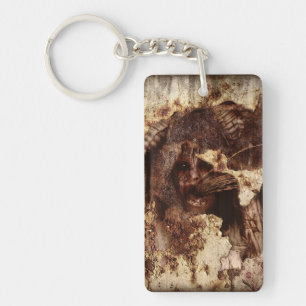 Falln Trapped Within Key Ring