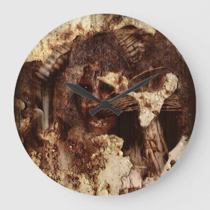 Falln Trapped Within Large Clock