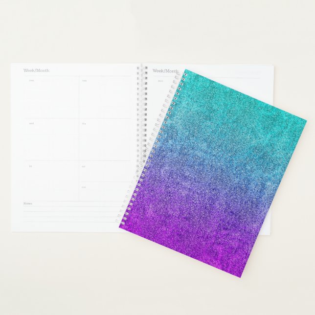 Falln Tropical Dusk Glit Gradient Planner (Display)