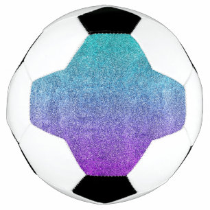Falln Tropical Dusk Glitter Gradient Football