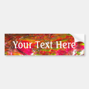 Falln Tropical Sunset Ammolite Bumper Sticker