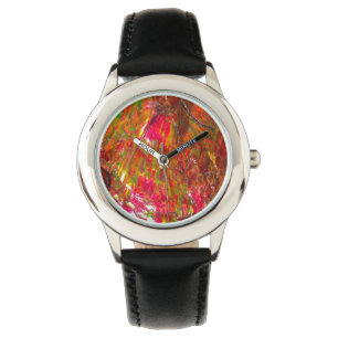 Falln Tropical Sunset Ammolite Watch