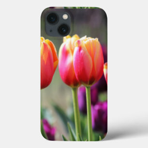 Falln Tulips Aflame iPhone 13 Case