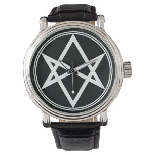 Falln Unicursal Hexagram White Watch