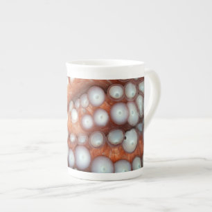 Falln Up Close Octopus Bone China Mug