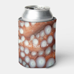 Falln Up Close Octopus Can Cooler