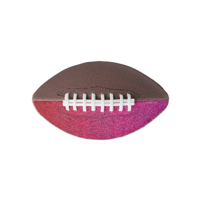Falln Valentine Glitter Gradient American Football (Front)