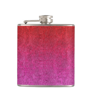 Falln Valentine Glitter Gradient Hip Flask