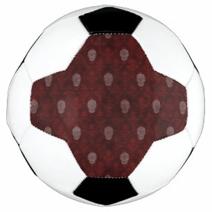 Falln Victorian Skulls Red Football