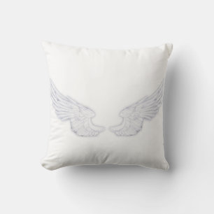 Falln White Angel Wings Cushion