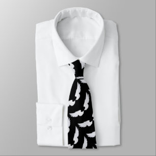 Falln White Angel Wings Tie
