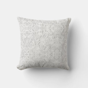 Falln White Lace Cushion