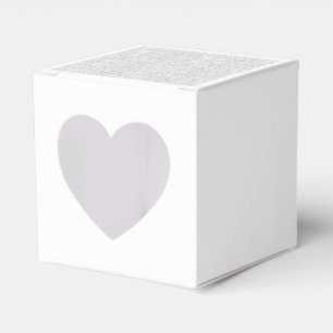 Falln White Lace Favour Box